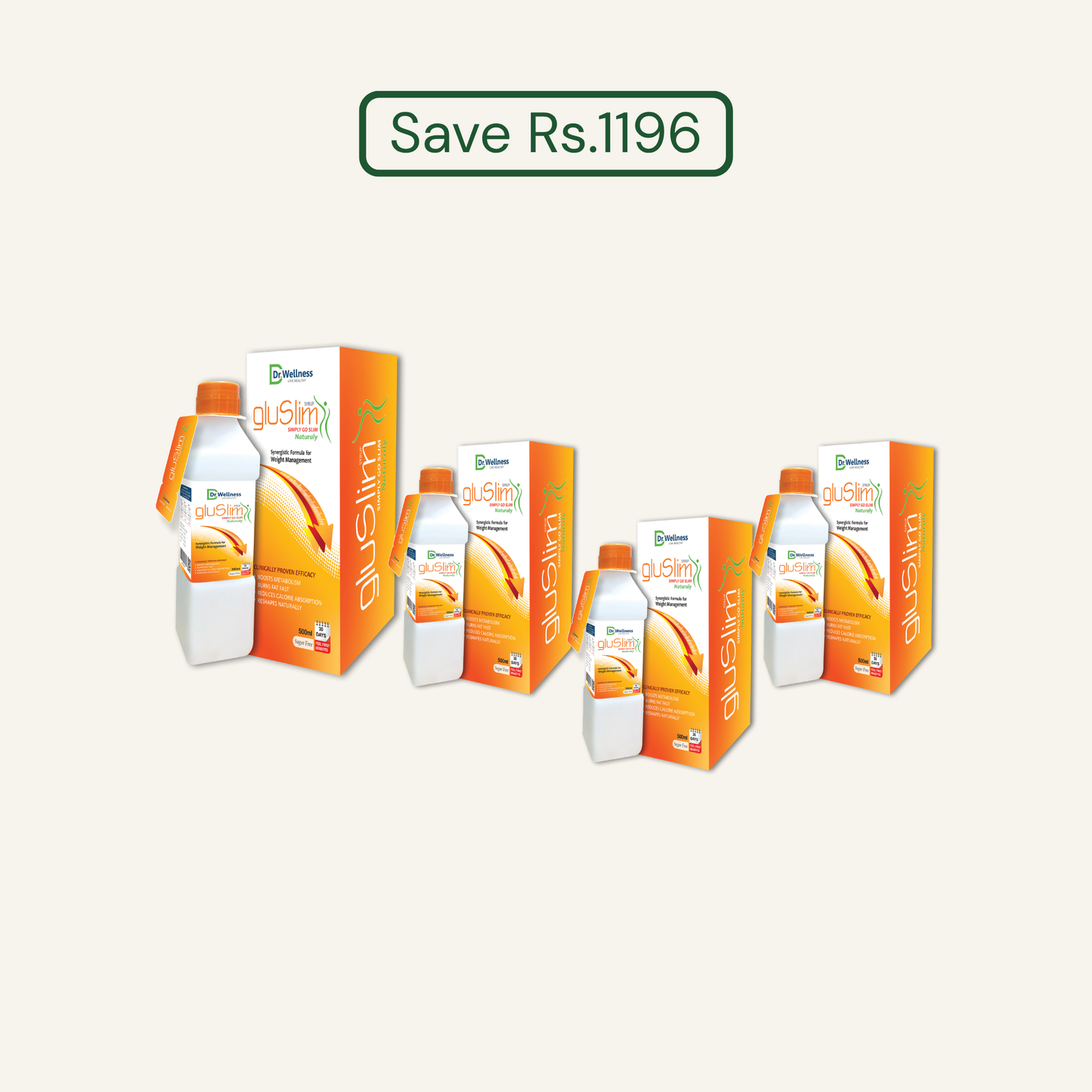 Gluslim (Pack of 4)