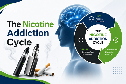 The Nicotine Addiction Cycle: Why Quitting Can Feel So Difficult and How the Brain Becomes Dependent