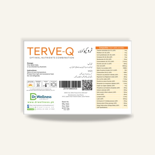 Terve Q - Optimal Nutrient Combination