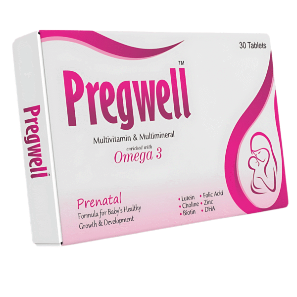 Pregwell Tablets – Complete Prenatal Nutrition for Mother & Baby