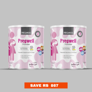 PREGWELL POWDER – Complete Prenatal Nutrition (Pack of 2)