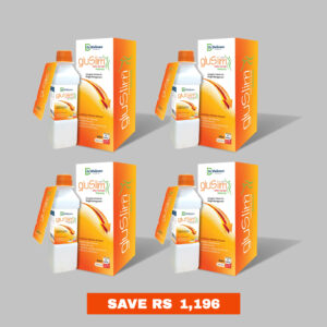 GLUSLIM – Natural Weight Loss & Fat Burning Supplement (Pack of 4)
